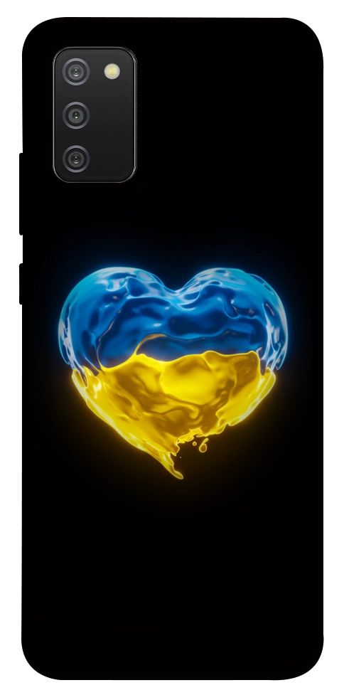 Чехол Серце України для Galaxy A02s