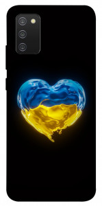 Чехол Серце України для Galaxy A02s