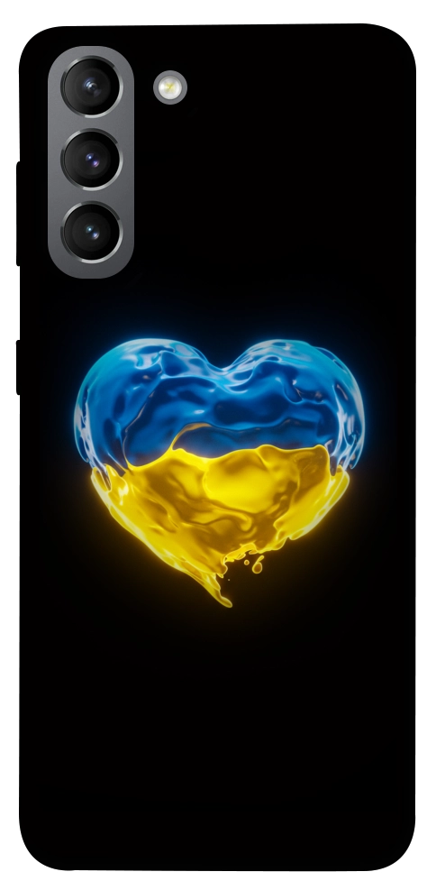 Чехол Серце України для Galaxy S21