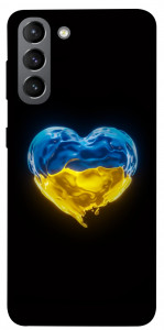 Чехол Серце України для Galaxy S21