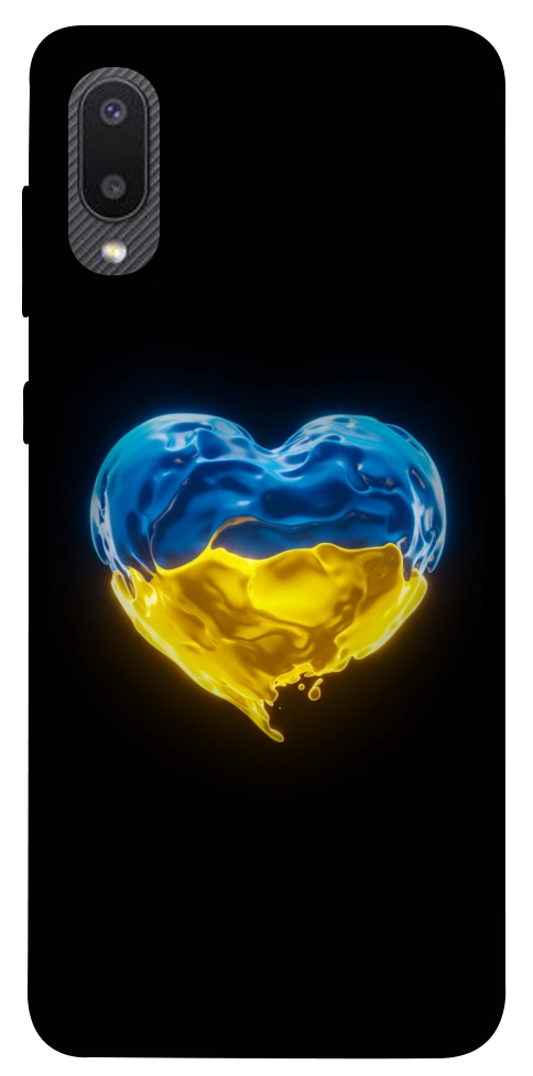 Чехол Серце України для Galaxy A02