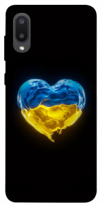 Чехол Серце України для Galaxy A02