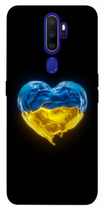 Чехол Серце України для Oppo A5 (2020)