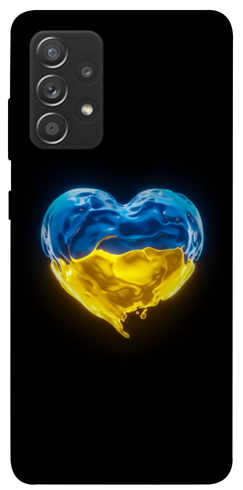 Чохол Серце України для Galaxy A72 5G