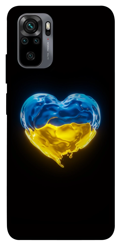 Чехол Серце України для Xiaomi Redmi Note 10