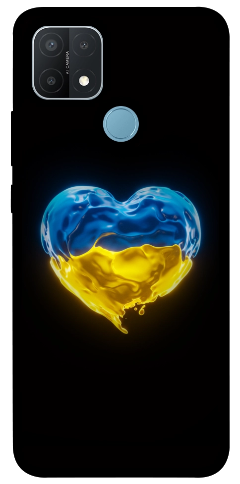 Чехол Серце України для Oppo A15