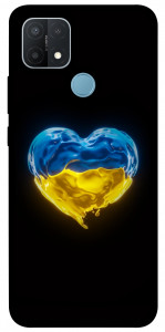 Чехол Серце України для Oppo A15