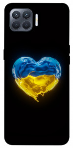 Чехол Серце України для Oppo Reno 4 Lite