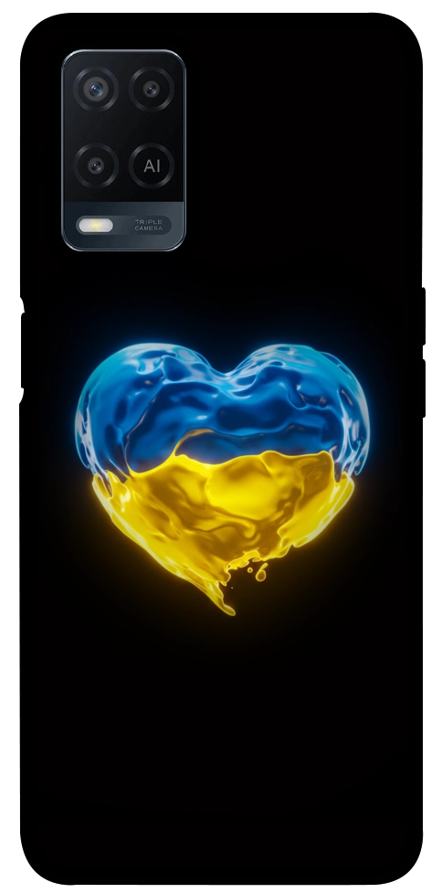 Чехол Серце України для Oppo A54 4G