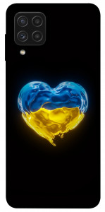Чехол Серце України для Galaxy A22 4G