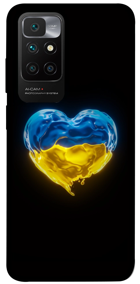 Чехол Серце України для Xiaomi Redmi 10