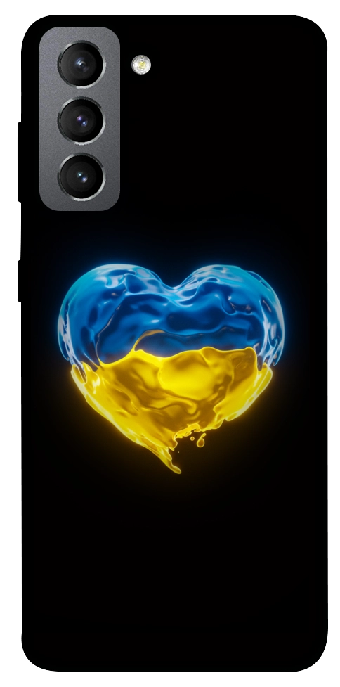 Чехол Серце України для Galaxy S21 FE