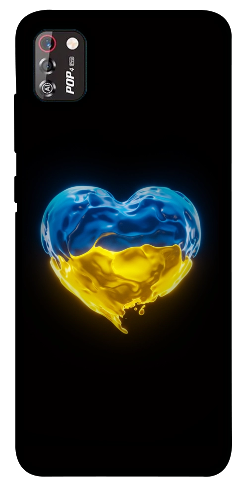 Чехол Серце України для TECNO POP 4 Pro