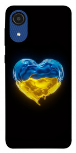 Чехол Серце України для Galaxy A03 Core