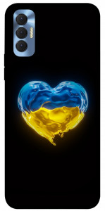 Чехол Серце України для TECNO Spark 8P