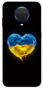 Чехол Серце України для Nokia G20