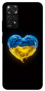 Чехол Серце України для Xiaomi Redmi Note 11 (Global)