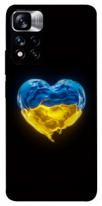 Чехол Серце України для Xiaomi Redmi Note 11 5G