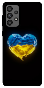 Чехол Серце України для Galaxy A73 5G