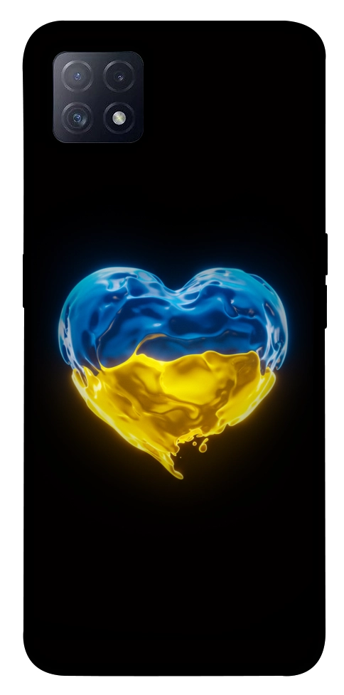 Чехол Серце України для Oppo A73 5G