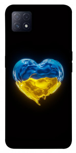Чехол Серце України для Oppo A73 5G