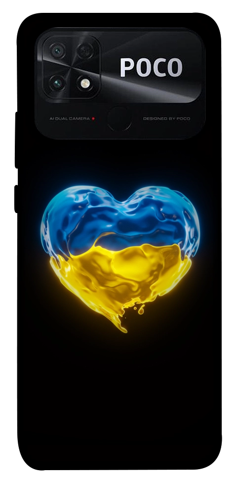 Чохол Серце України для Xiaomi Poco C40