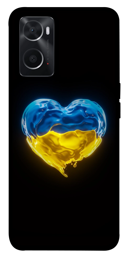 Чехол Серце України для Oppo A76 4G