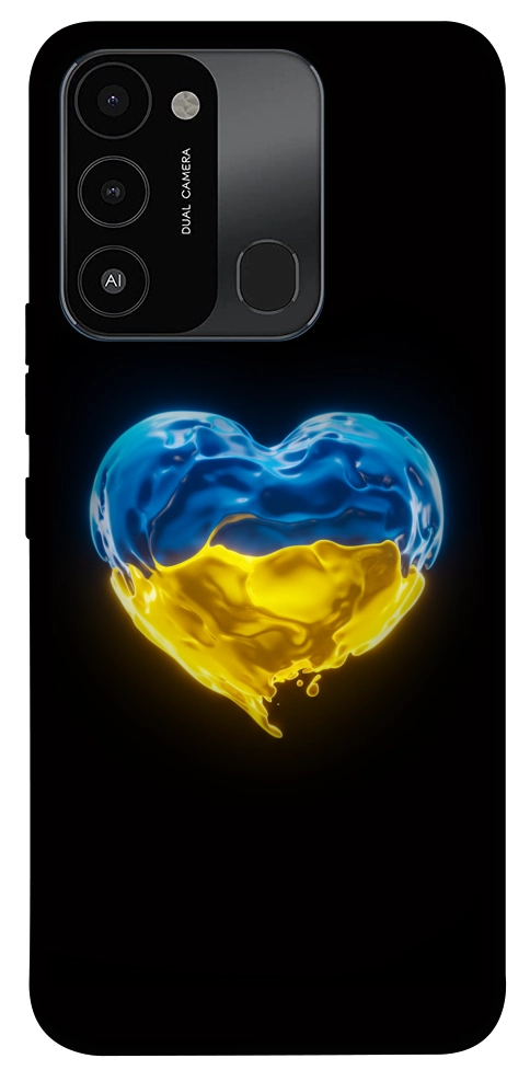 Чохол Серце України для TECNO Spark 8C