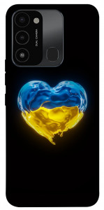 Чохол Серце України для TECNO Spark 8C