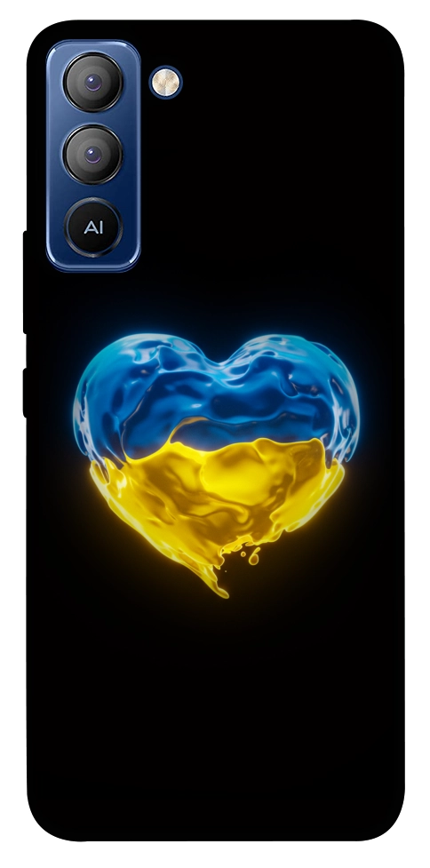 Чехол Серце України для TECNO Pop 5 LTE