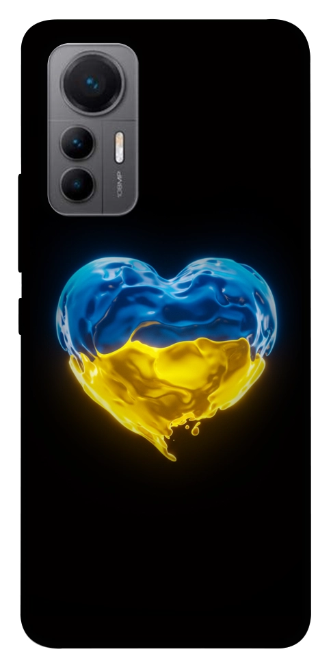 Чехол Серце України для Xiaomi 12 Lite