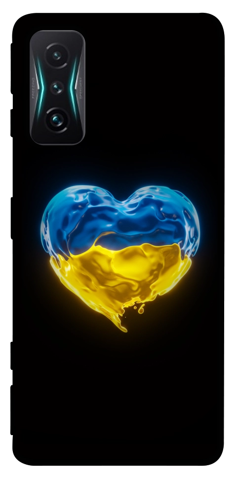 Чехол Серце України для Xiaomi Redmi K50 Gaming