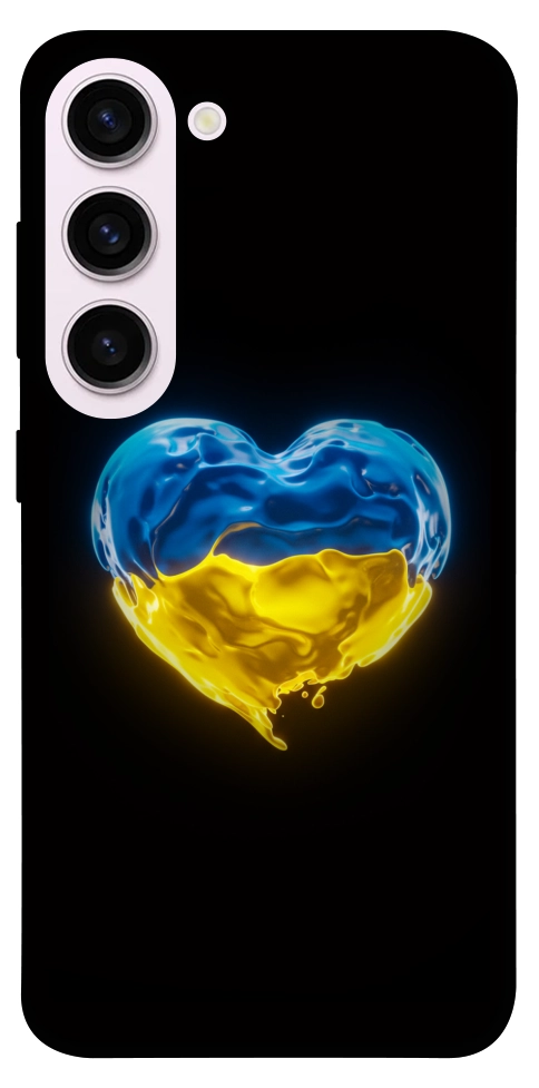 Чехол Серце України для Galaxy S23+