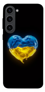 Чохол Серце України для Galaxy S23