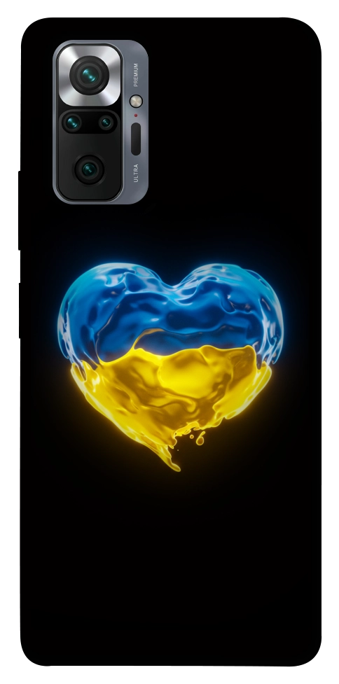 Чехол Серце України для Xiaomi Redmi Note 10 Pro Max