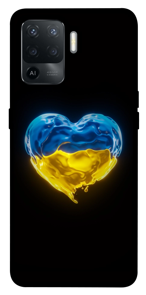 Чохол Серце України для Oppo Reno 5 Lite