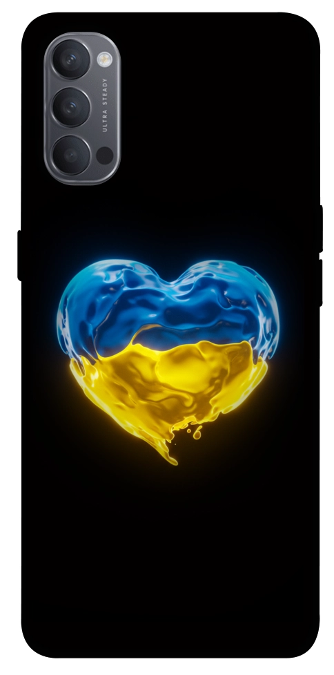 Чехол Серце України для Oppo Reno 4