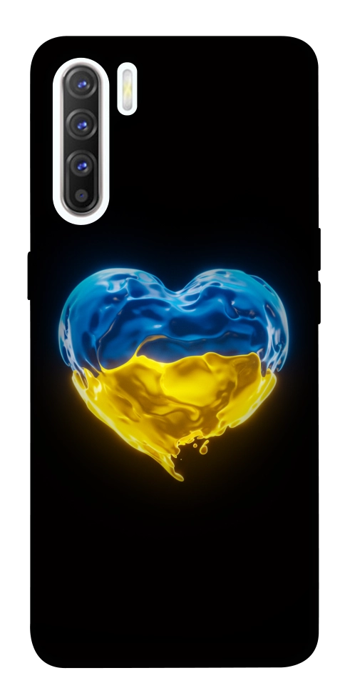 Чехол Серце України для Oppo Reno 3