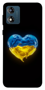 Чехол Серце України для Motorola Moto E13