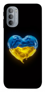 Чехол Серце України для Motorola Moto G31