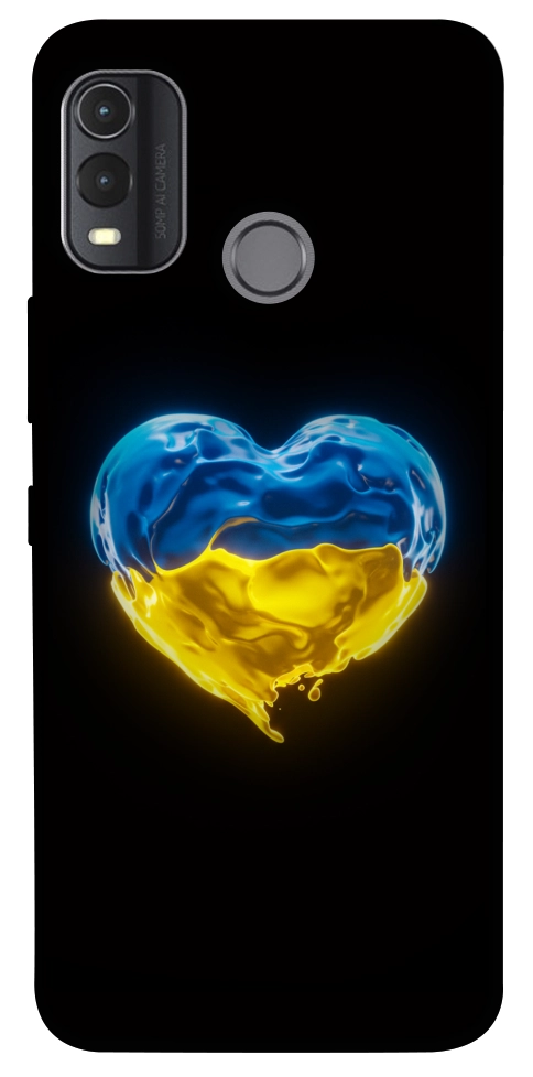 Чехол Серце України для Nokia G11 Plus