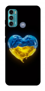 Чохол Серце України для Motorola Moto G60