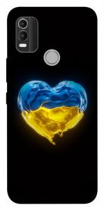 Чохол Серце України для Nokia C21 Plus