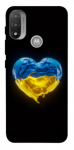 Чехол Серце України для Мotorola Moto E20