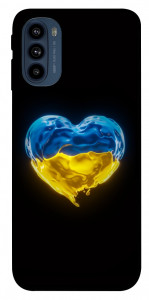 Чохол Серце України для Motorola Moto G41