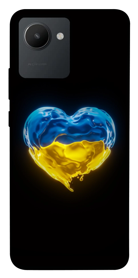 Чехол Серце України для Realme C30s