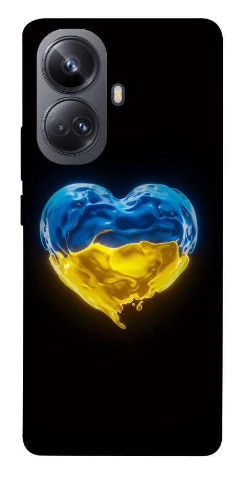 Чехол Серце України для Realme 10 Pro+