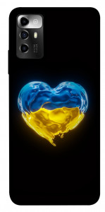 Чехол Серце України для ZTE Blade A72