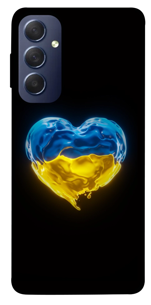 Чехол Серце України для Galaxy M54 5G