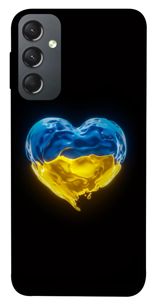 Чехол Серце України для Galaxy A24 4G